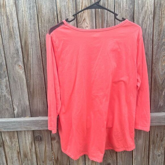 Soft sensations tshirt long sleeve lace size xl - Picture 8 of 8